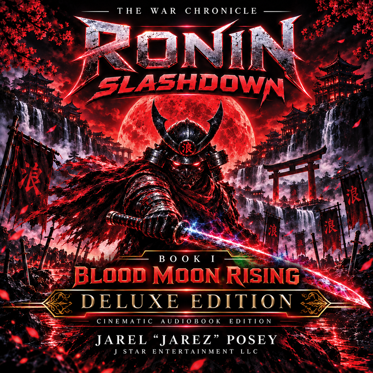 RONIN SLASHDOWN — The War Chronicle: Book I — Blood Moon Rising book, eBook, and cinematic audiobook